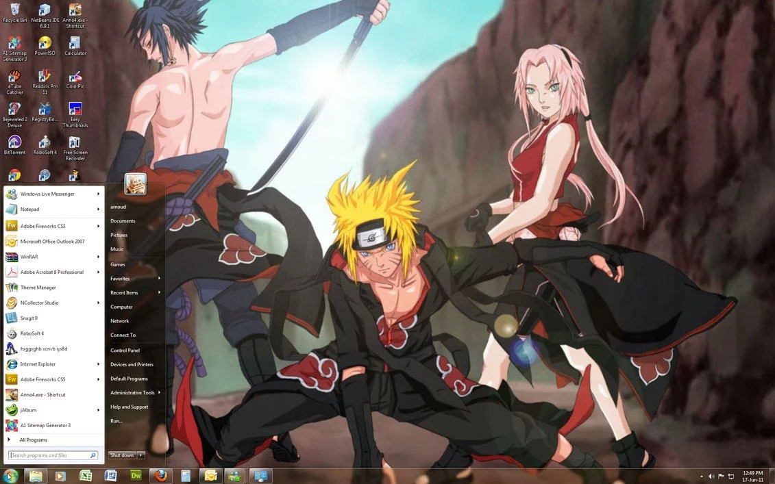 Free Download Naruto Shippuden Wallpaper Window 7 Page 169262 (1131 x 707)