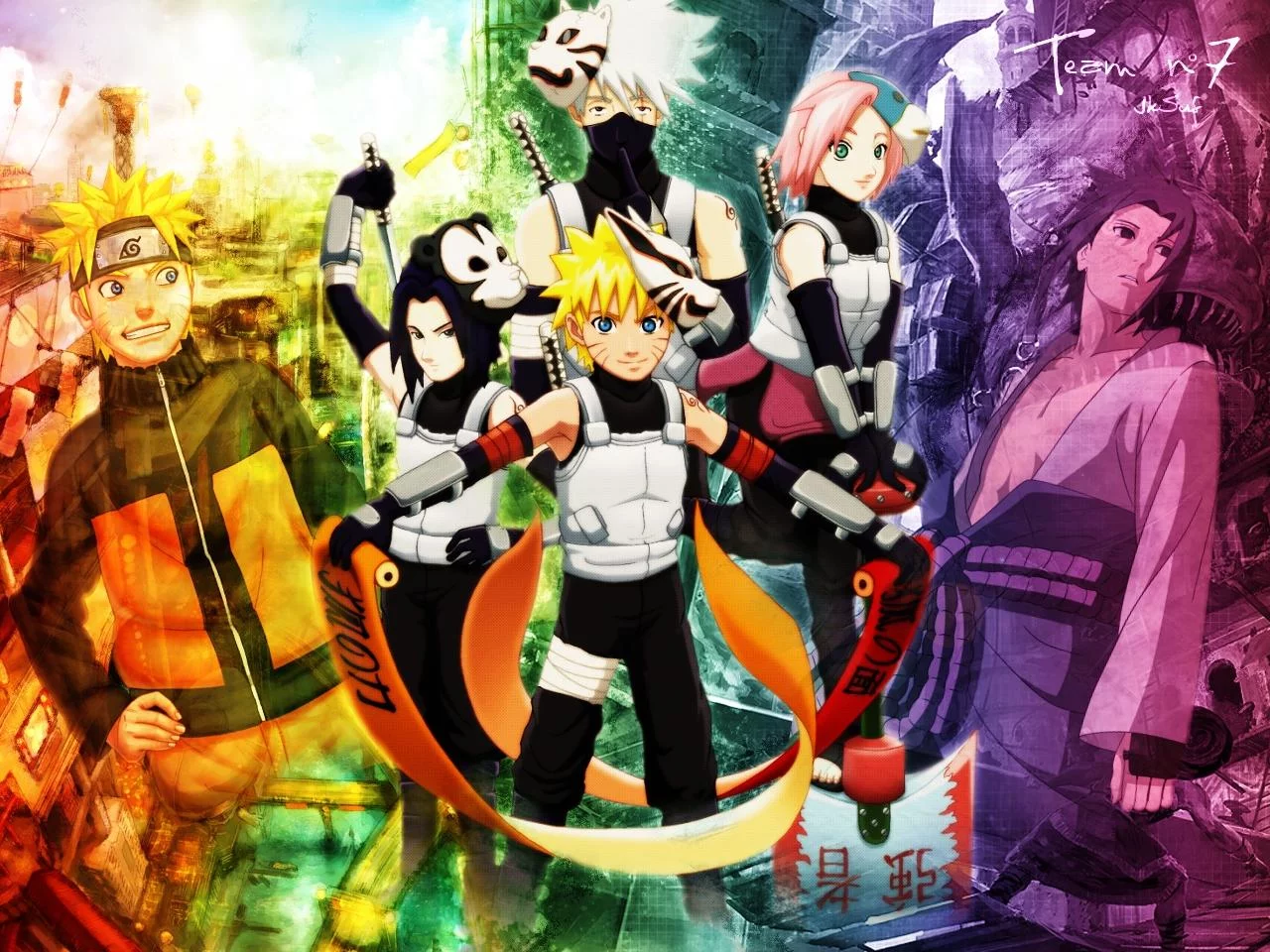 Free Download Naruto The Team Wallpaper Hd Page 169271 (1280 x 960)