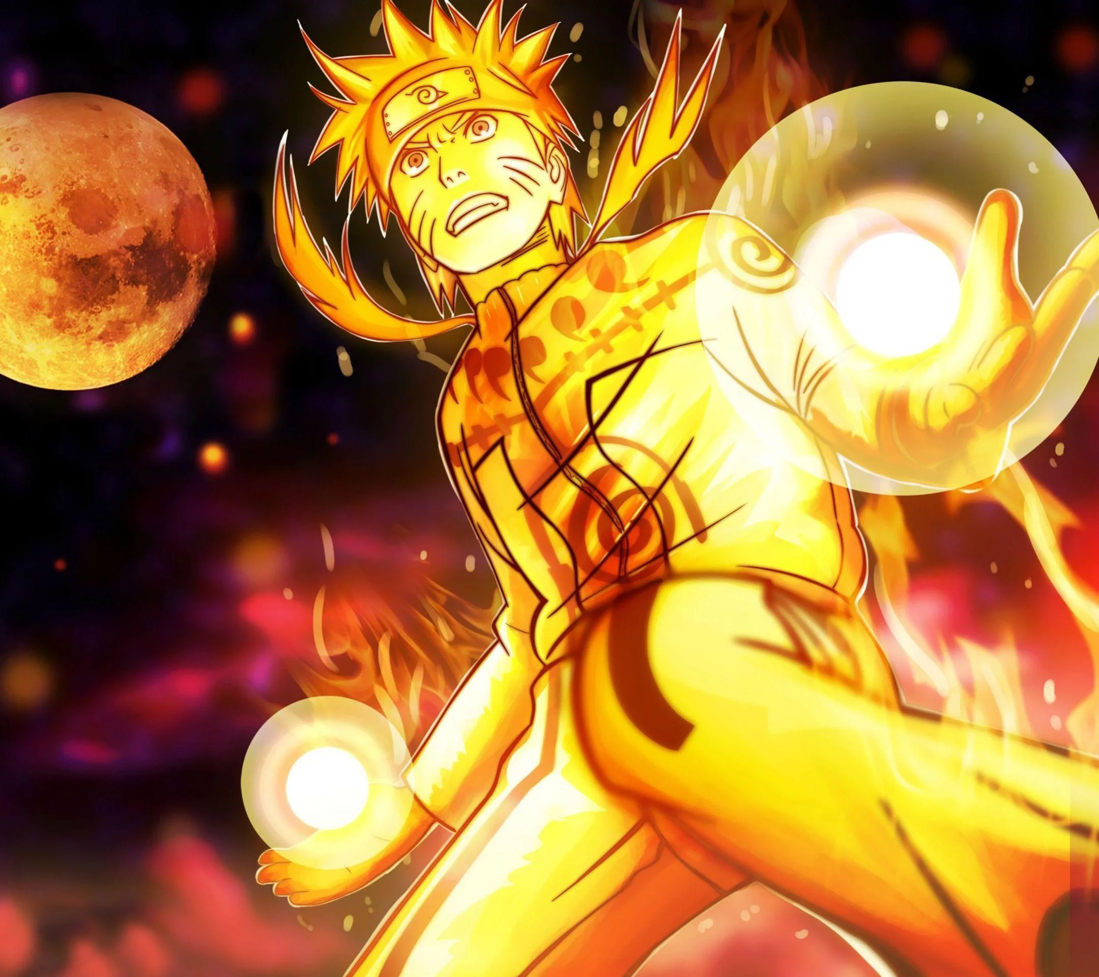 Free Download Naruto Kyuubi Chakra Mode Wallpaper Hd Page 16935 (2160 x 1920)