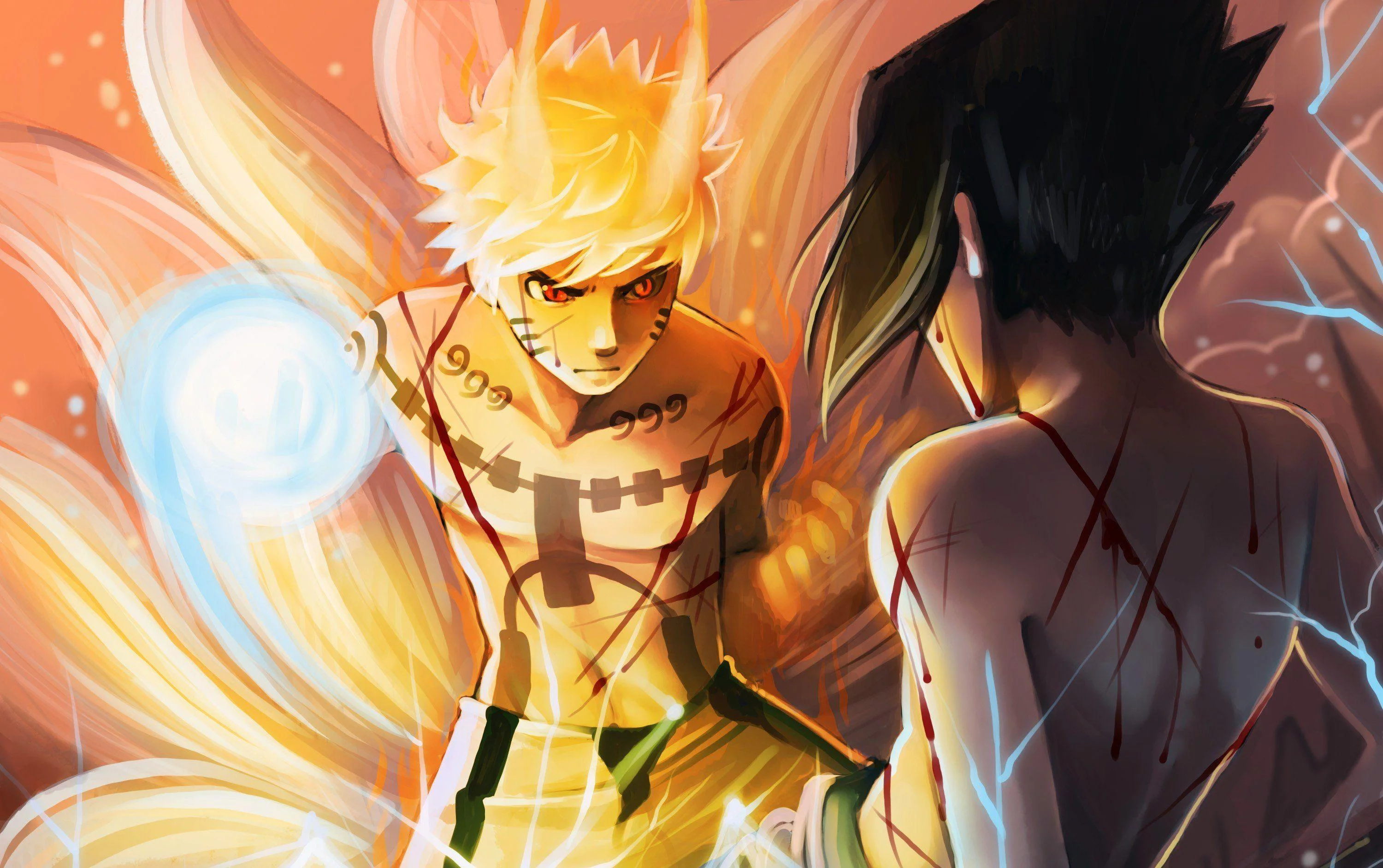 Free Download Naruto Nine Tailed Chakra Mode Wallpaper Page 16974 (3000 x 1884)