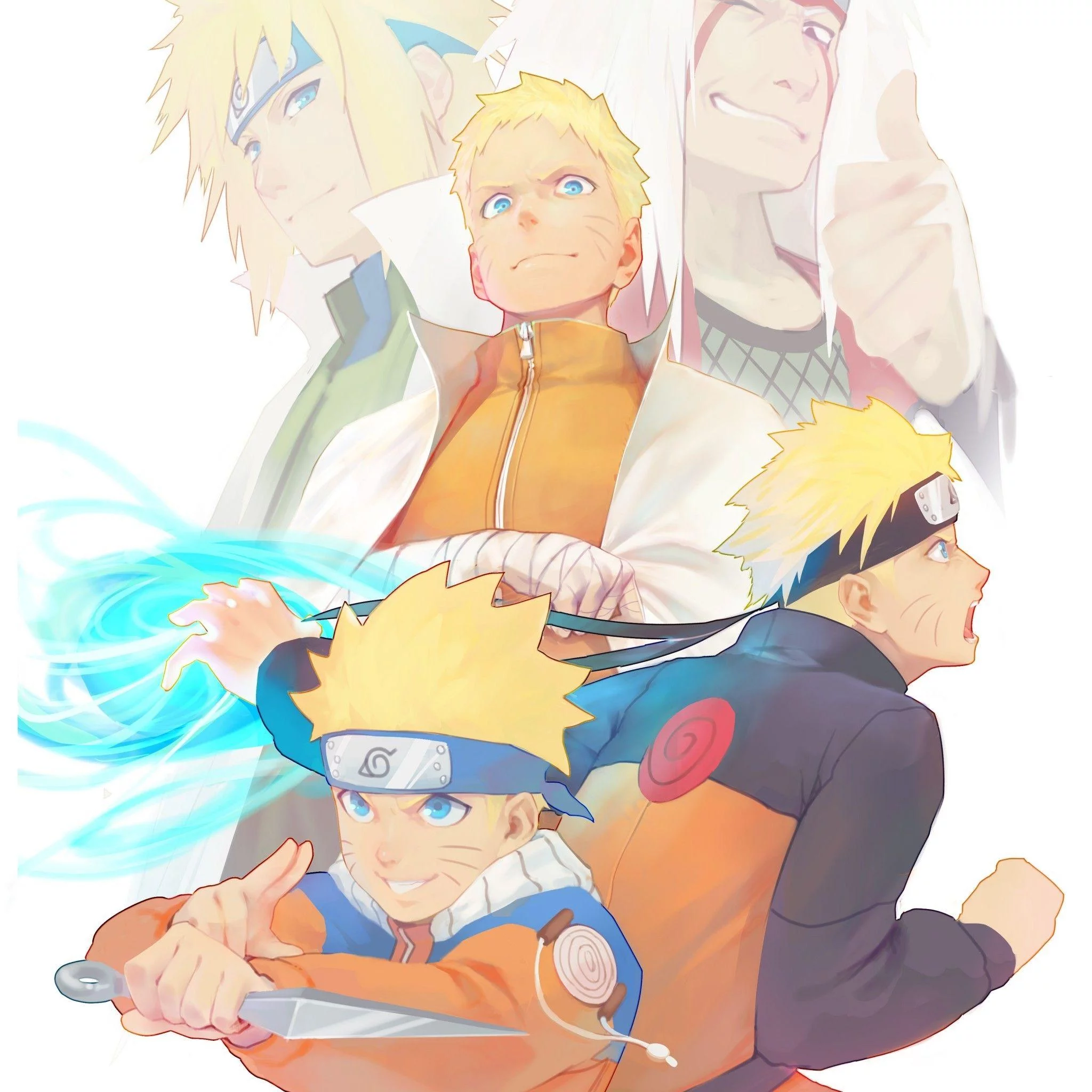 Free Download Wallakatsuki Sensei Naruto Wallpaper Page 1708992 (2048 x 2048)