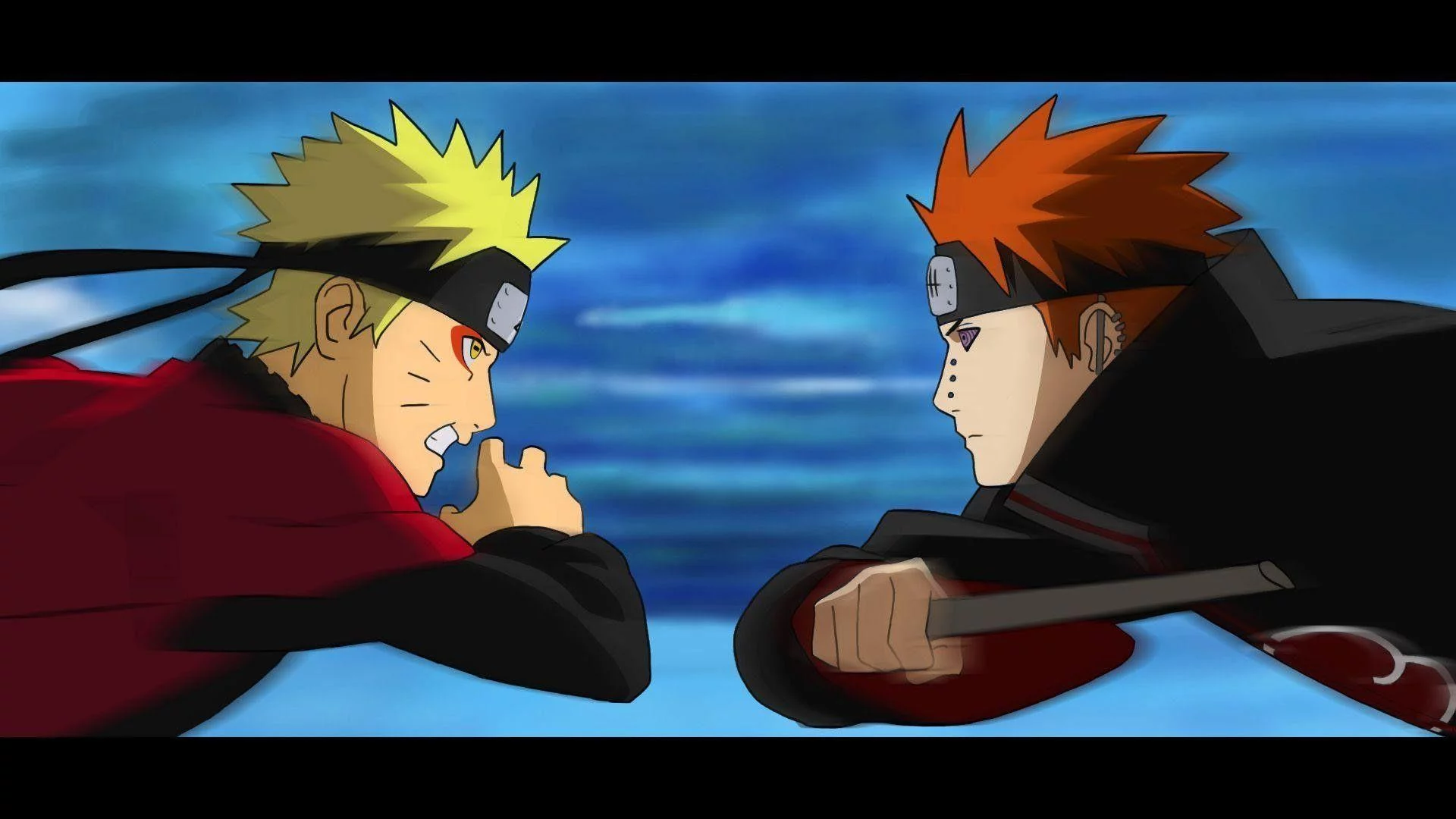 Free Download Kyuubi Naruto Vs Pain Wallpaper Page 177018 (1920 x 1080)