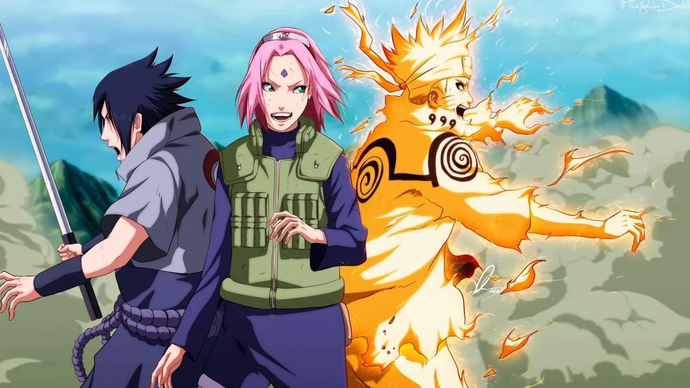 Free Download Naruto Team 7 Wallpaper Download Page 177566 (1366 x 768)