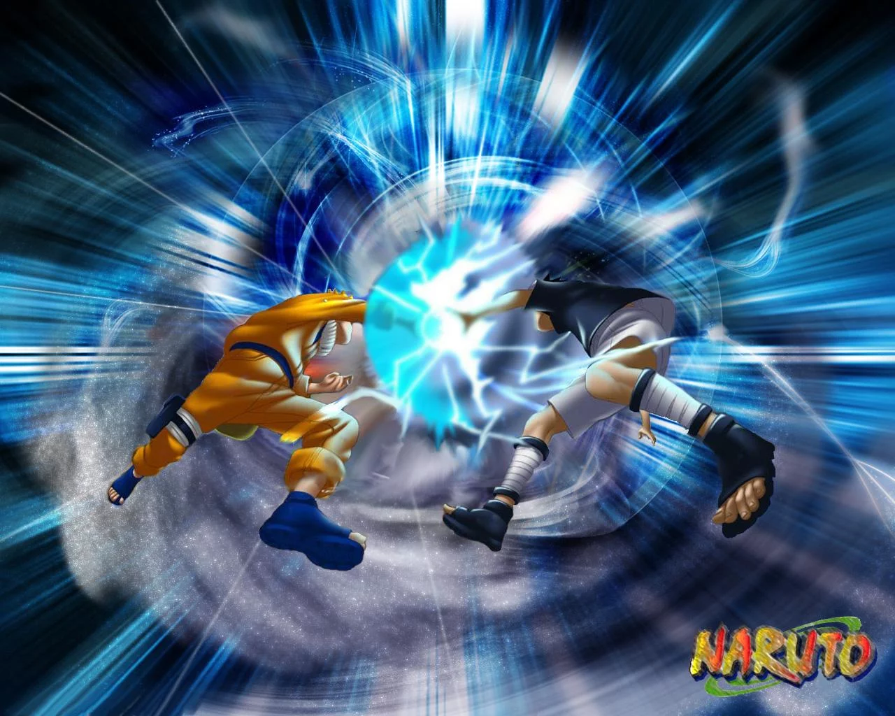 Free Download Sasuke Chidori Vs Naruto Rasengan Wallpaper Page 17971 (1280 x 1024)
