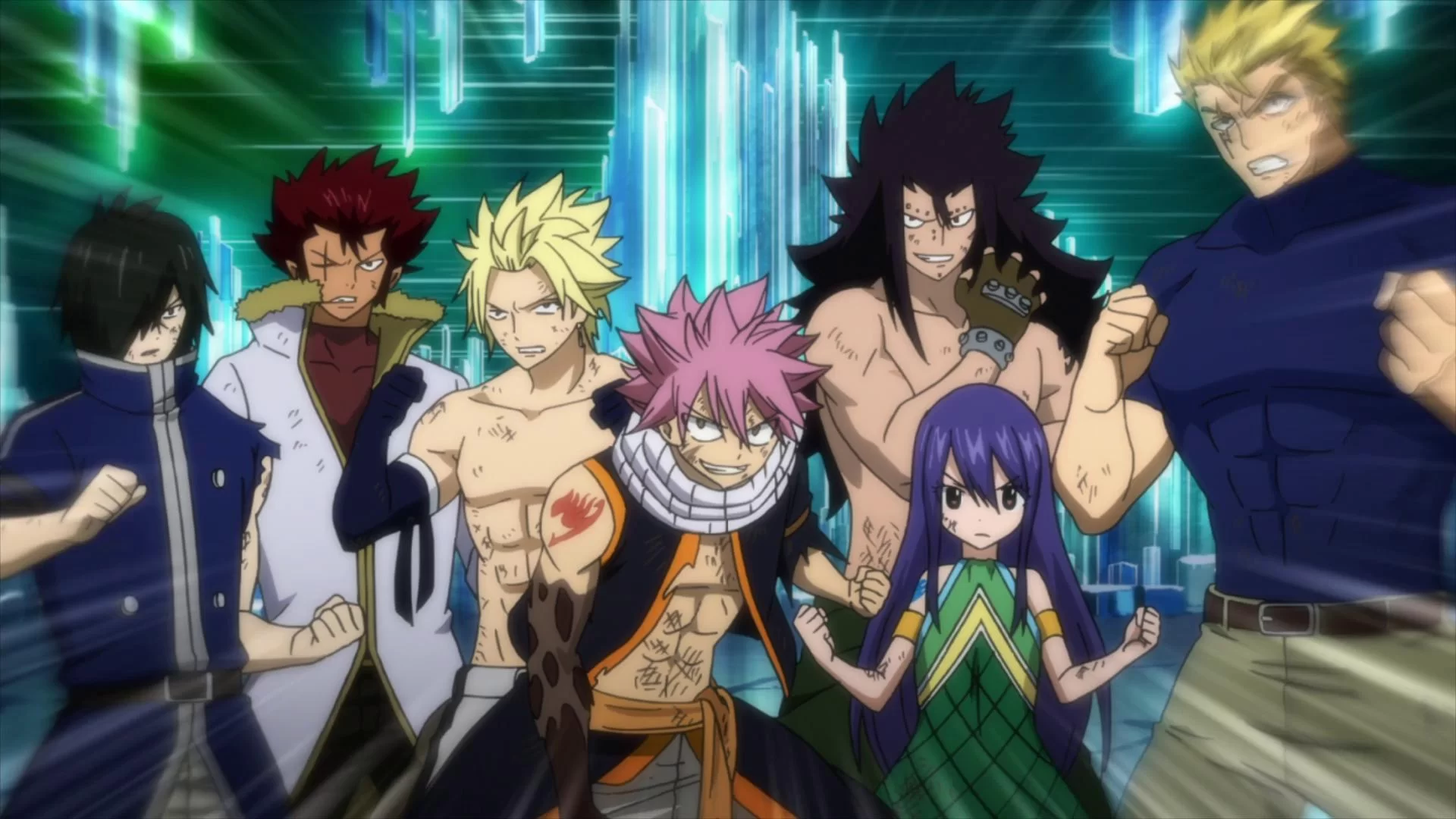 Free Download Wallpaper Fairy Tail Vs Naruto Page 1814945 (1920 x 1080)