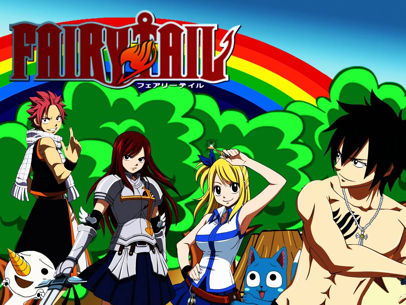 Free Download Wallpaper Fairy Tail Vs Naruto Page 1814956 (1600 x 1200)