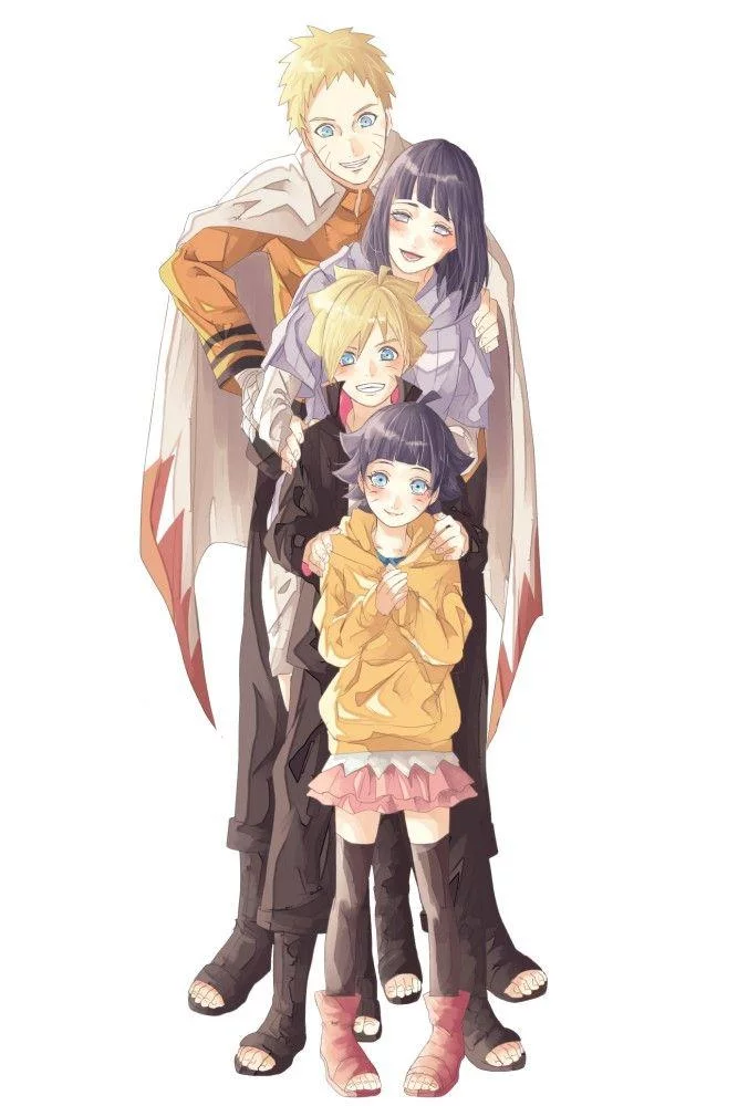 Free Download Wallpaper Naruto And Hinata Family Page 1826990 (676 x 1000)