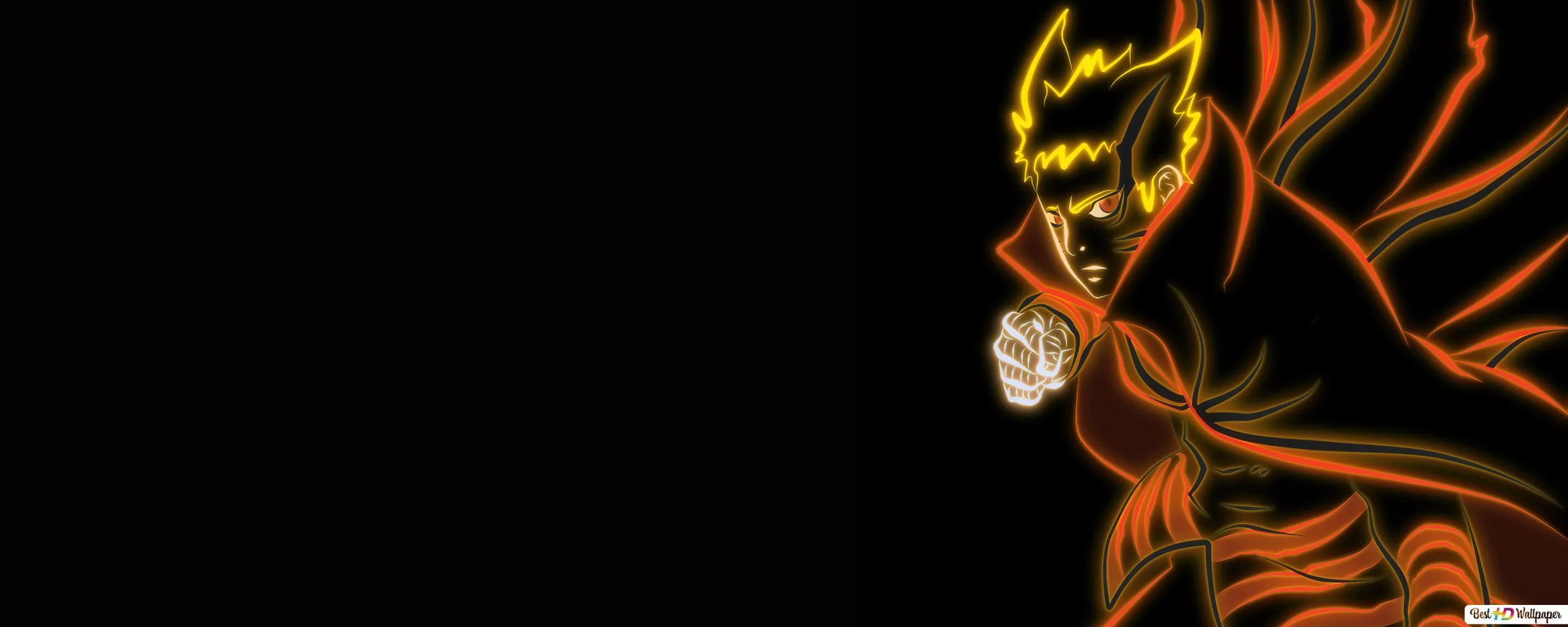 Free Download Wallpaper Black Naruto 4k Page 1848262 (2560 x 1024)