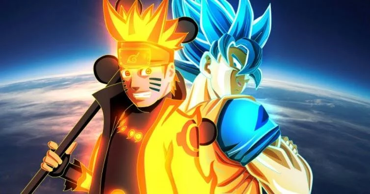 Free Download Wallpaper Goku Vs Naruto Page 1848447 (754 x 396)