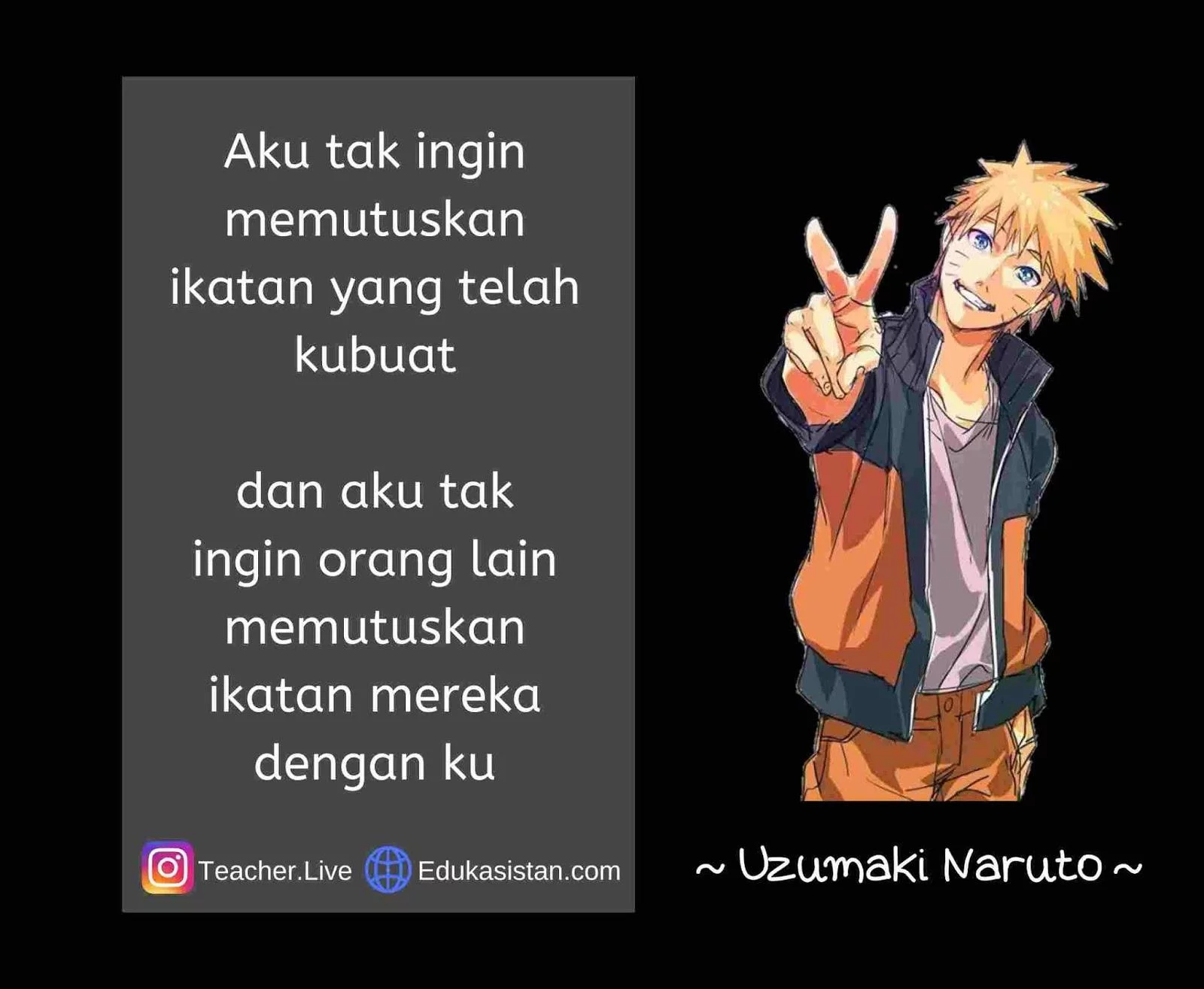 Free Download Wallpaper Kata Kata Bijak Naruto Page 1850676 (1600 x 1315)