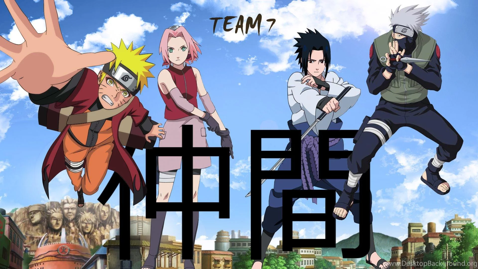Free Download Naruto Team 7 Wallpaper Download Page 18507 (1920 x 1080)