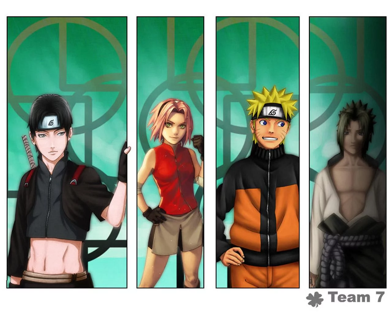 Free Download Naruto Team 7 Wallpaper Download Page 18552 (1280 x 1024)
