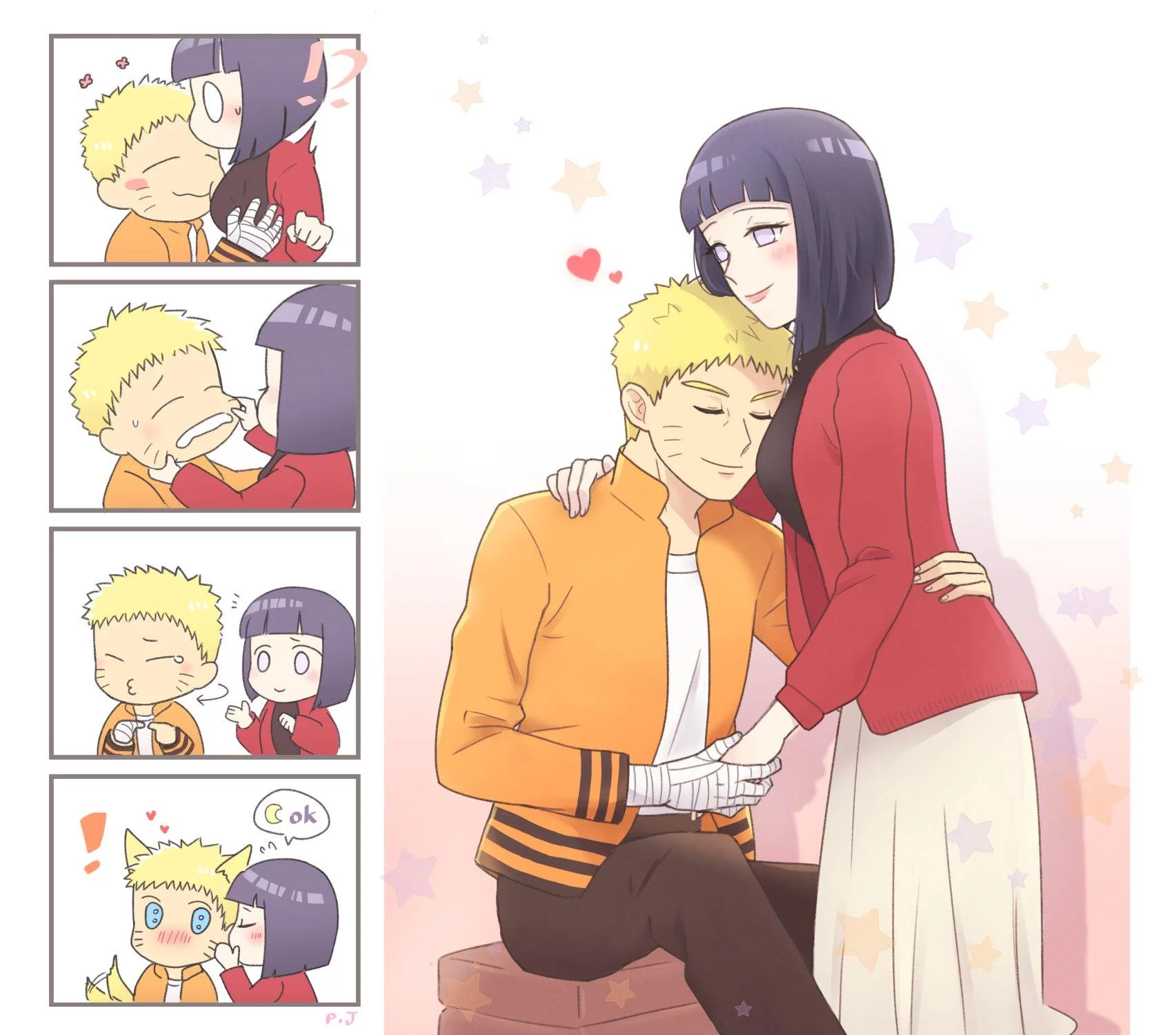 Free Download Wallpaper Naruto And Hinata The Last Page 1857809 (1705 x 1500)