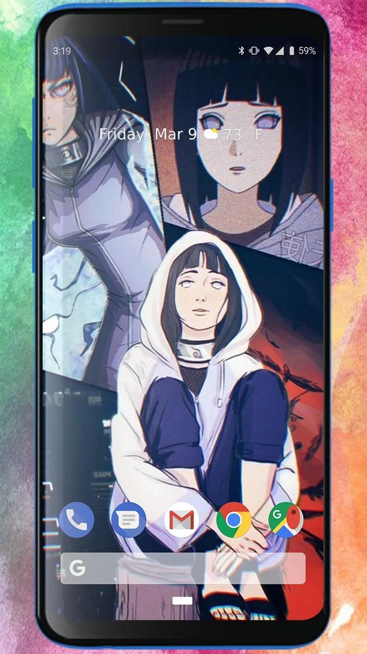 Free Download Wallpaper Naruto 3d Hinata Page 1860891 (750 x 1334)