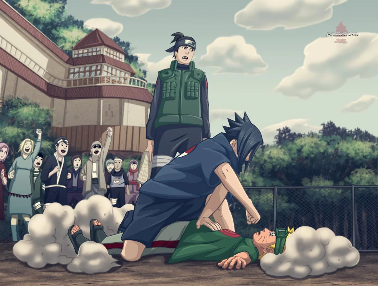 Free Download Wallpaper Keren Naruto Vs Sasuke Page 1861905 (1320 x 1000)