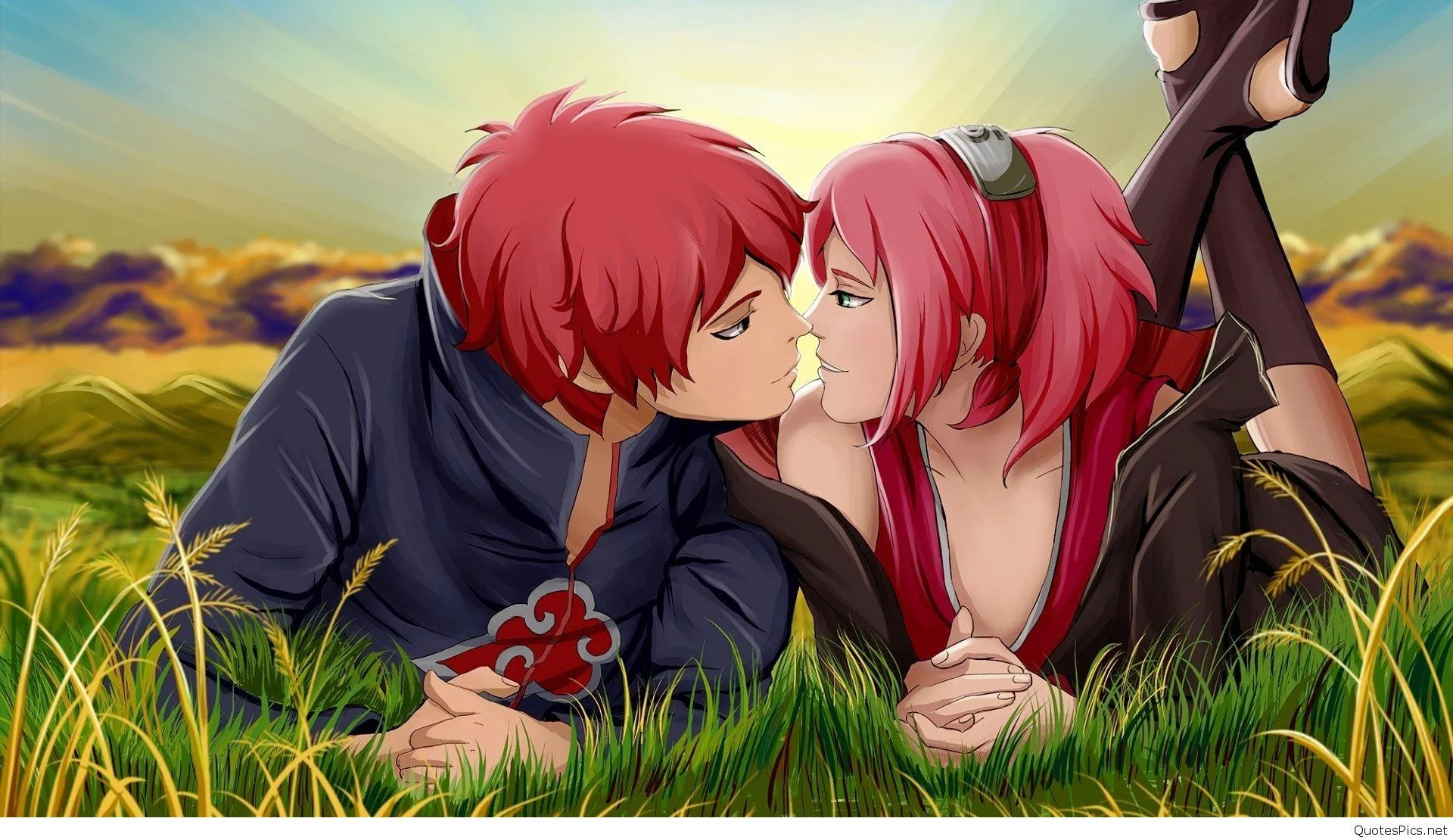 Free Download Wallpaper Naruto Dan Sakura Kiss Page 1862267 (1920 x 1110)