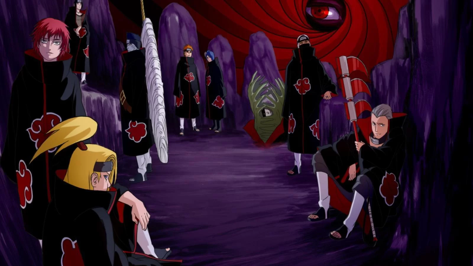 Free Download Wallpaper Desktop 4k Naruto Akatsuki Page 1866087 (1600 x 900)