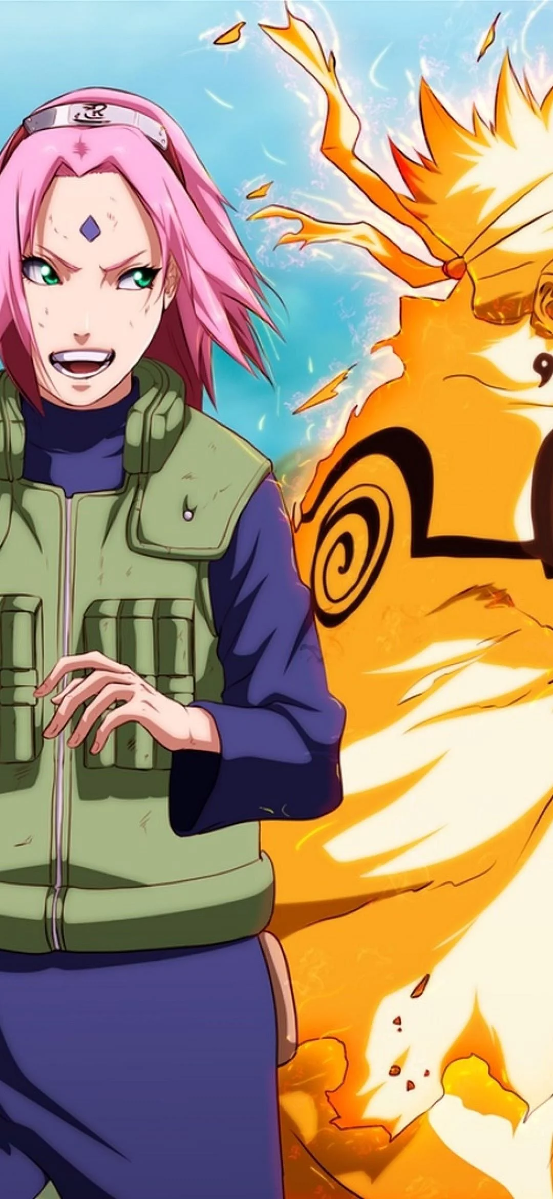 Free Download Wallpaper Naruto Dan Kurama Keren Page 1914590 (1080 x 2340)