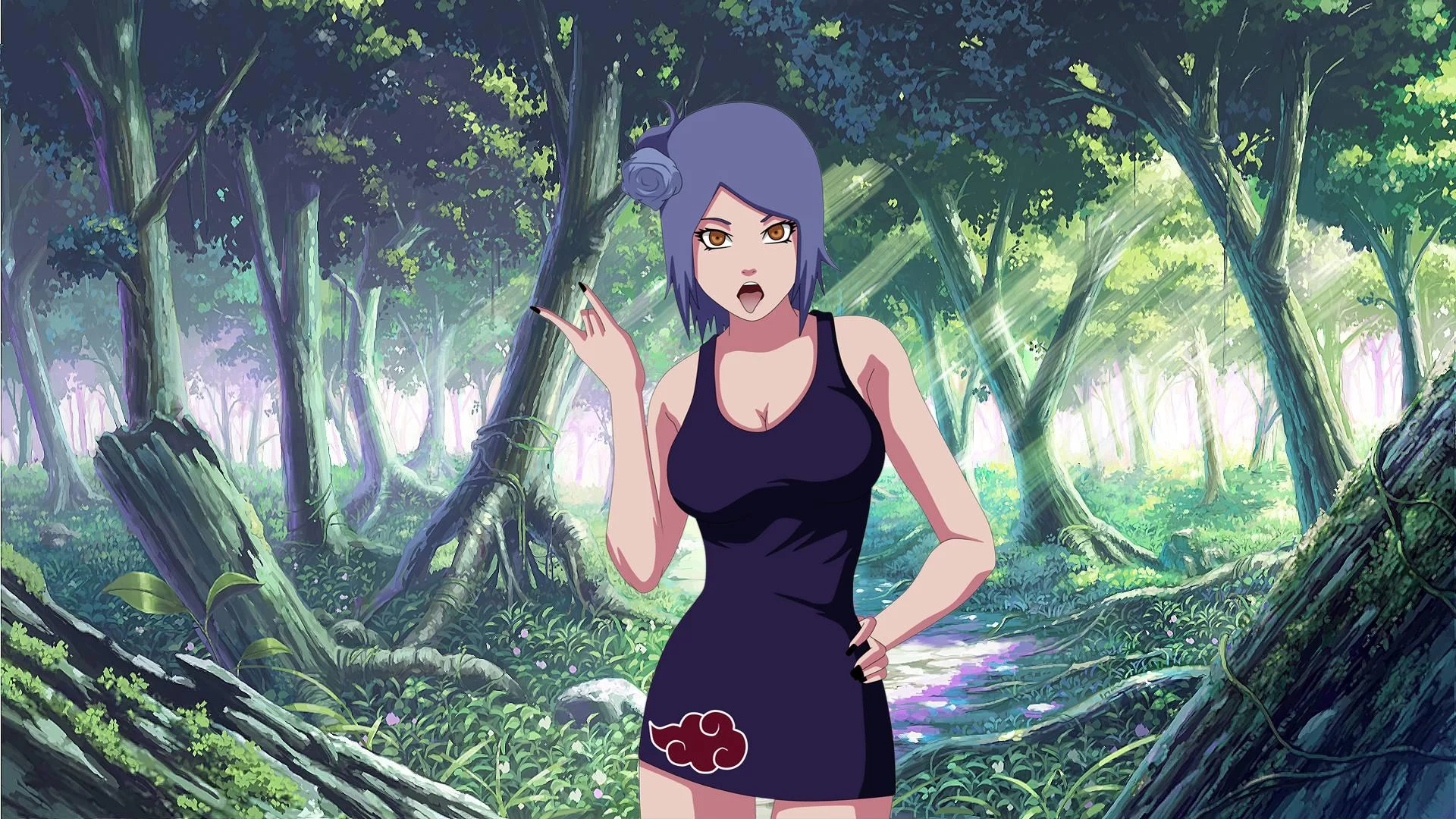 Free Download Konan Naruto Wallpaper Hd Page 19252 (1920 x 1080)