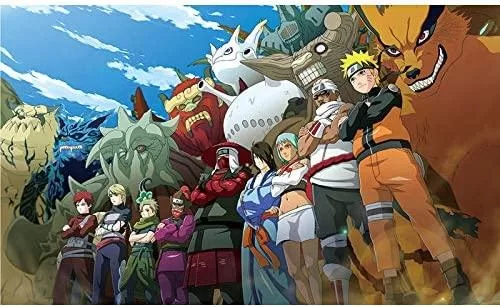 Free Download Wallpaper Naruto Flat Art Page 1969936 (500 x 307)