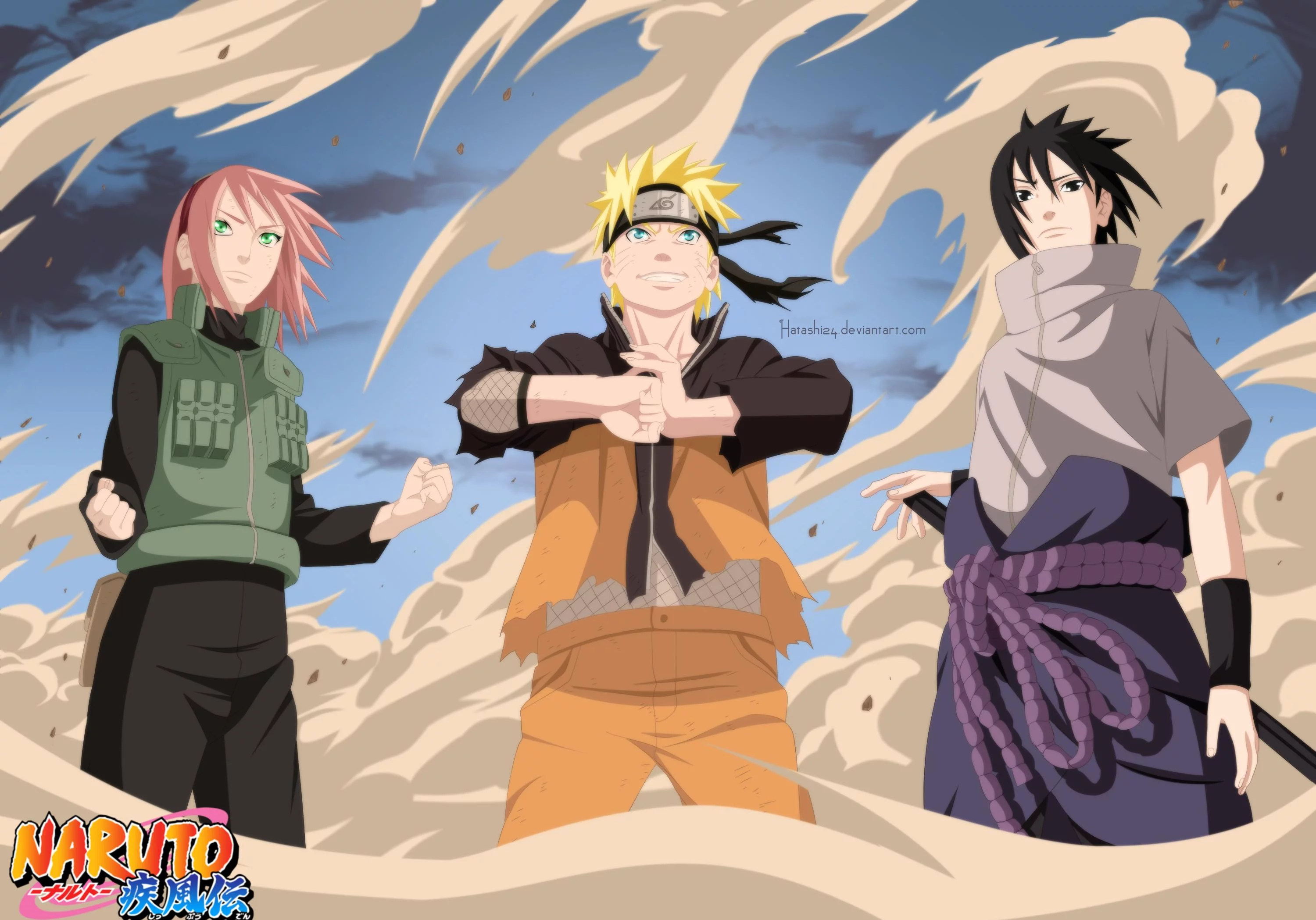 Free Download Wallpaper Naruto Sakura Dan Sasuke Page 1988669 (3000 x 2098)