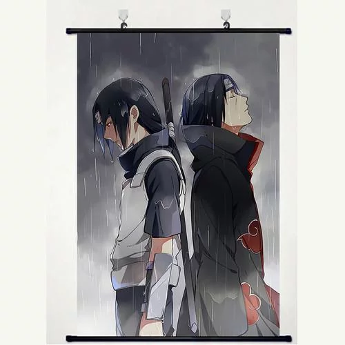 Free Download Wallpaper Naruto Dan Sasuke Akatsuki Page 1996766 (500 x 500)