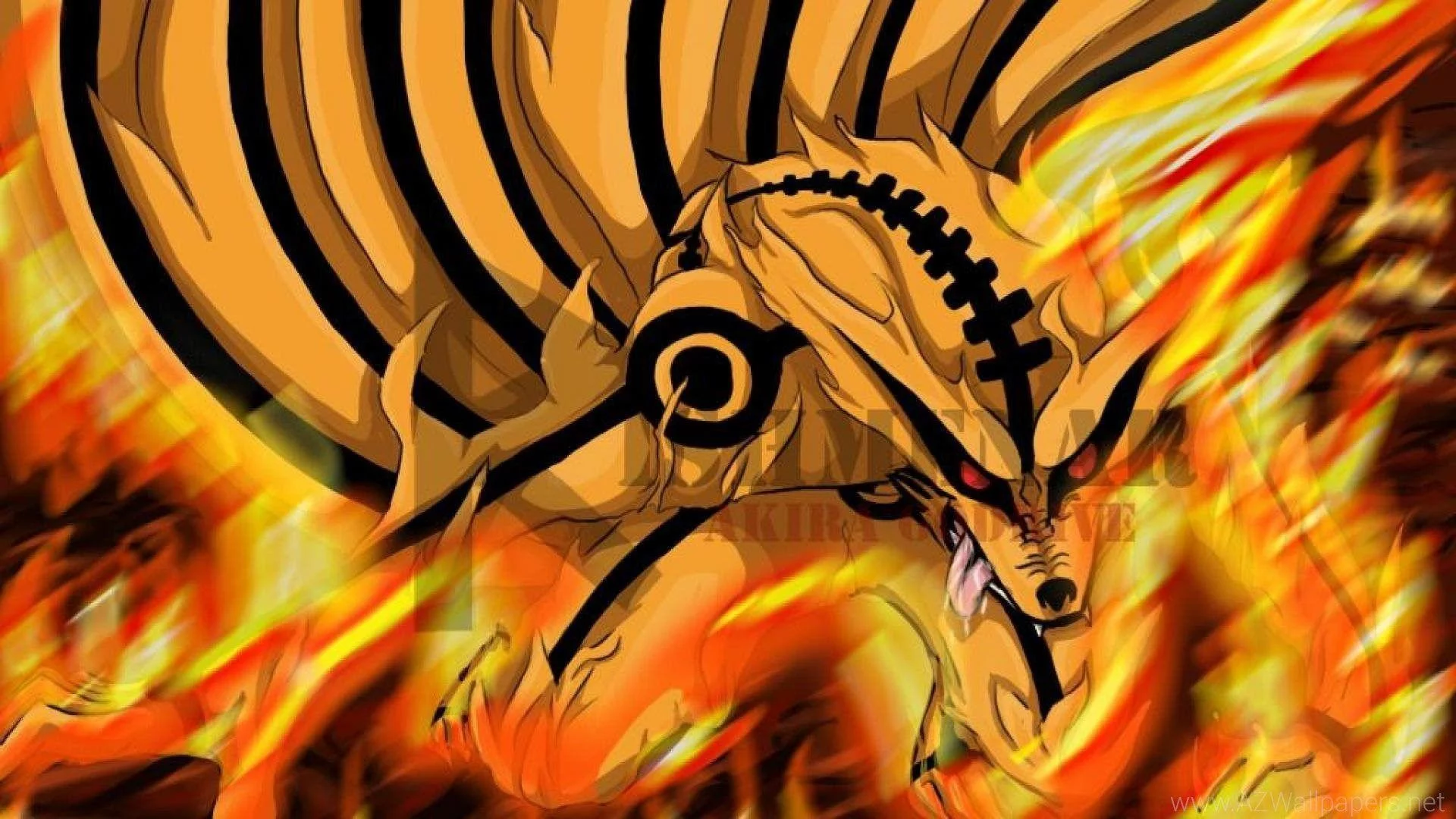 Free Download Naruto Desktop Wallpaper Kyuubi Mode Page 20041 (1920 x 1080)