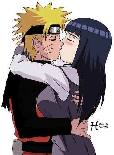 Free Download Wallpaper Naruto Hinata Kiss Page 2006484 (370 x 500)