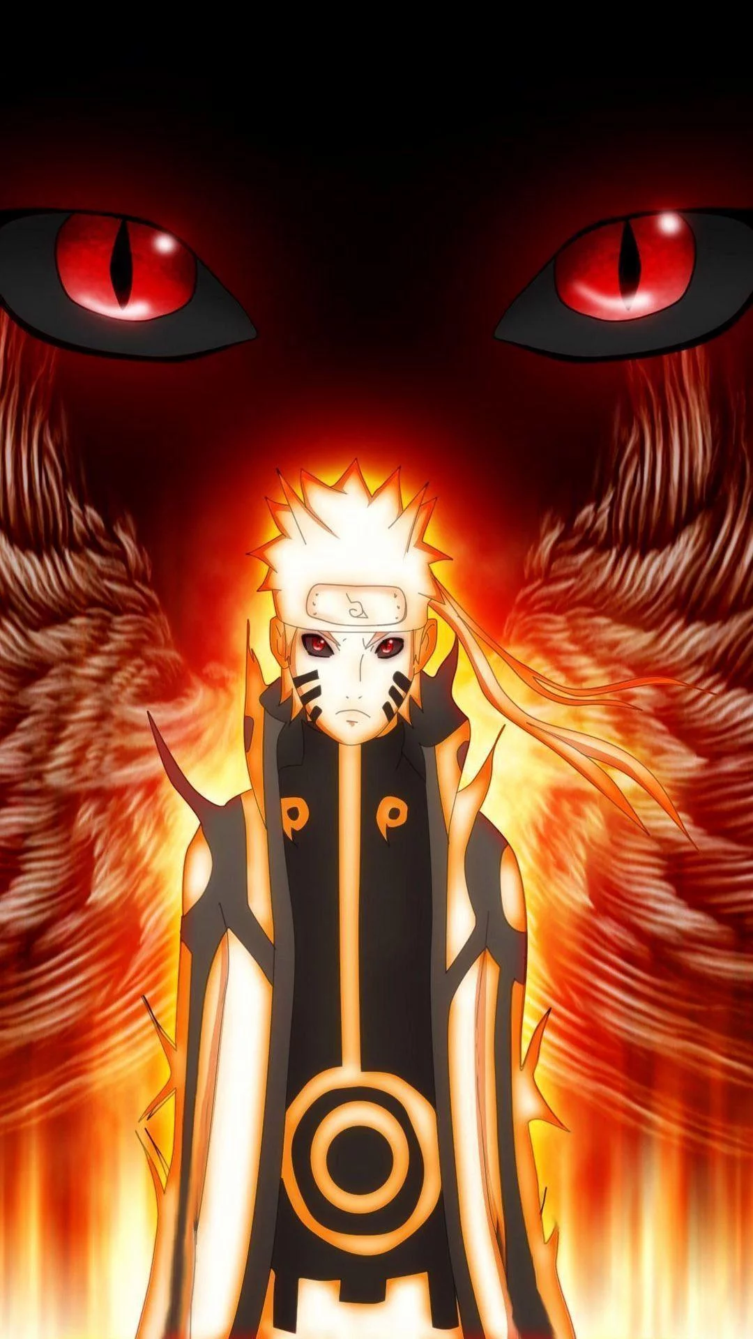 Free Download Naruto Uzumaki Kyuubi Mode Wallpaper Page 20300 (1080 x 1920)