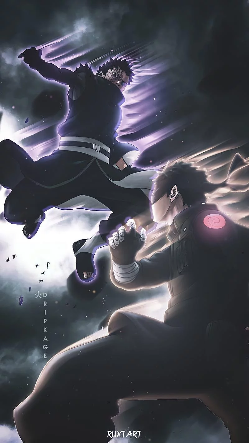 Free Download Wallpaper Naruto Sasuke Vs Obito Page 2055728 (800 x 1422)