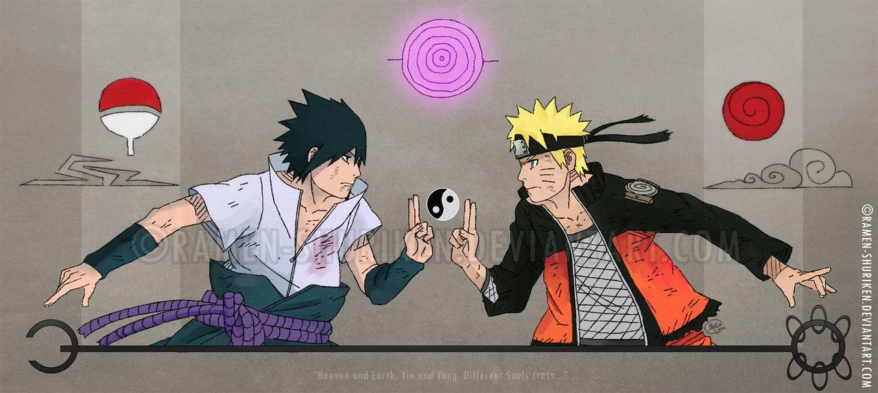 Free Download Wallpaper Yin Yang Naruto Page 2059678 (1280 x 573)