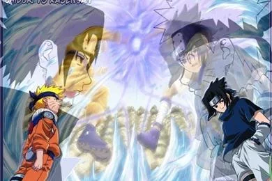 Free Download Wallpaper Naruto Vs Sasuke Bergerak Page 2060883 (390 x 260)