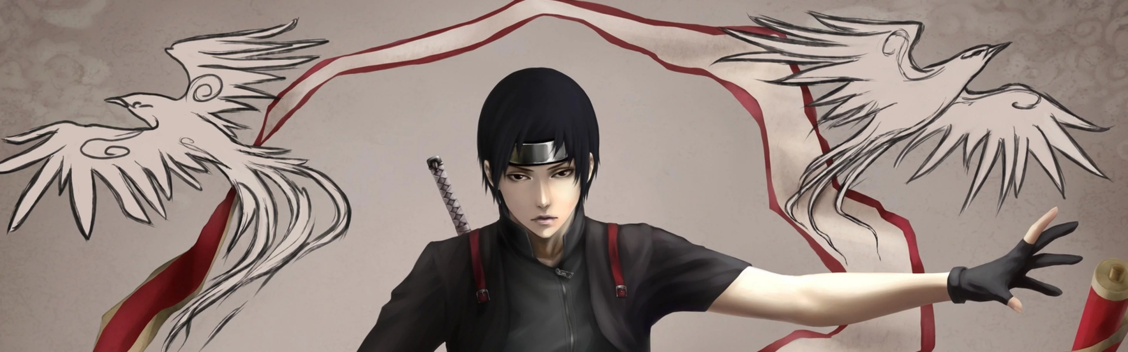 Free Download Wallpaper Sai Naruto Bergerak Page 2061901 (3840 x 1200)