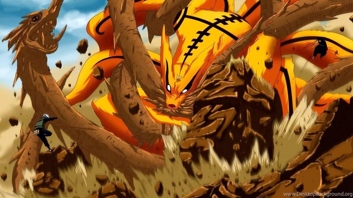 Free Download Wallpaper Naruto Kyubi Hd Page 2062734 (1366 x 768)