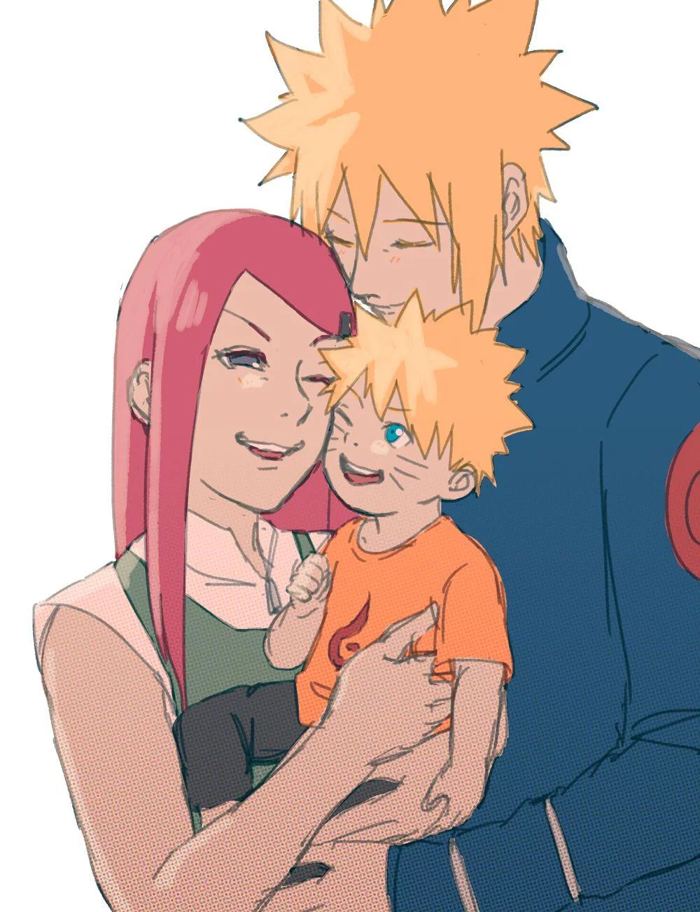Free Download Wallpaper Naruto Minato Dan Kushina Page 2063137 (1000 x 1302)
