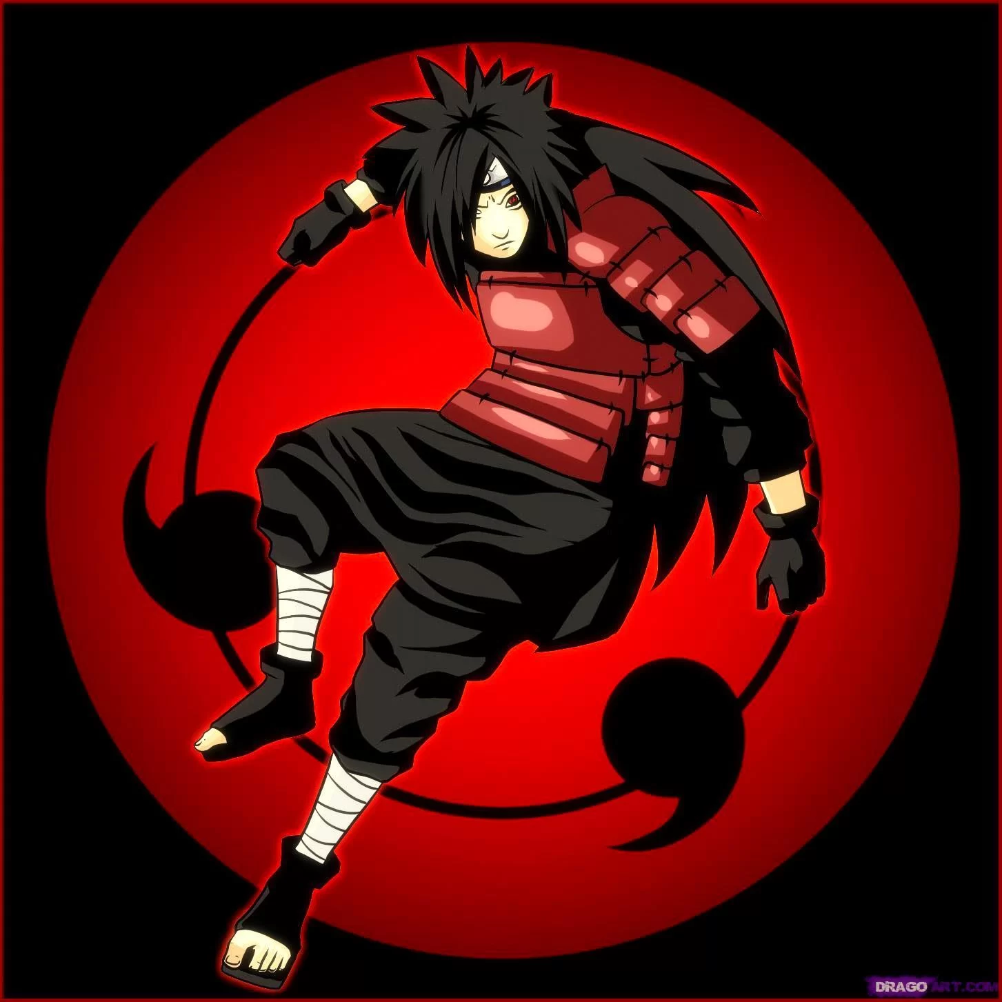 Free Download Wallpaper Naruto Madara Sharingan Page 2063210 (1453 x 1453)