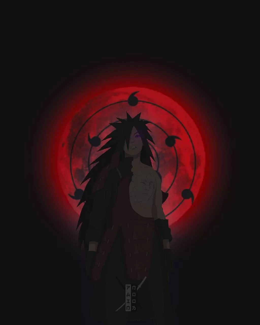 Free Download Wallpaper Naruto Madara Sharingan Page 2063221 (1024 x 1280)
