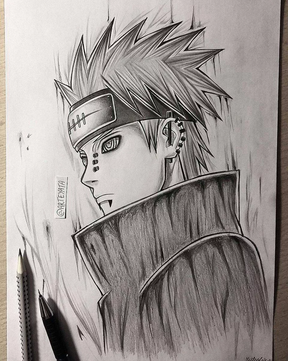 Free Download Wallpaper Pain Drawings Naruto Page 2066290 (960 x 1200)