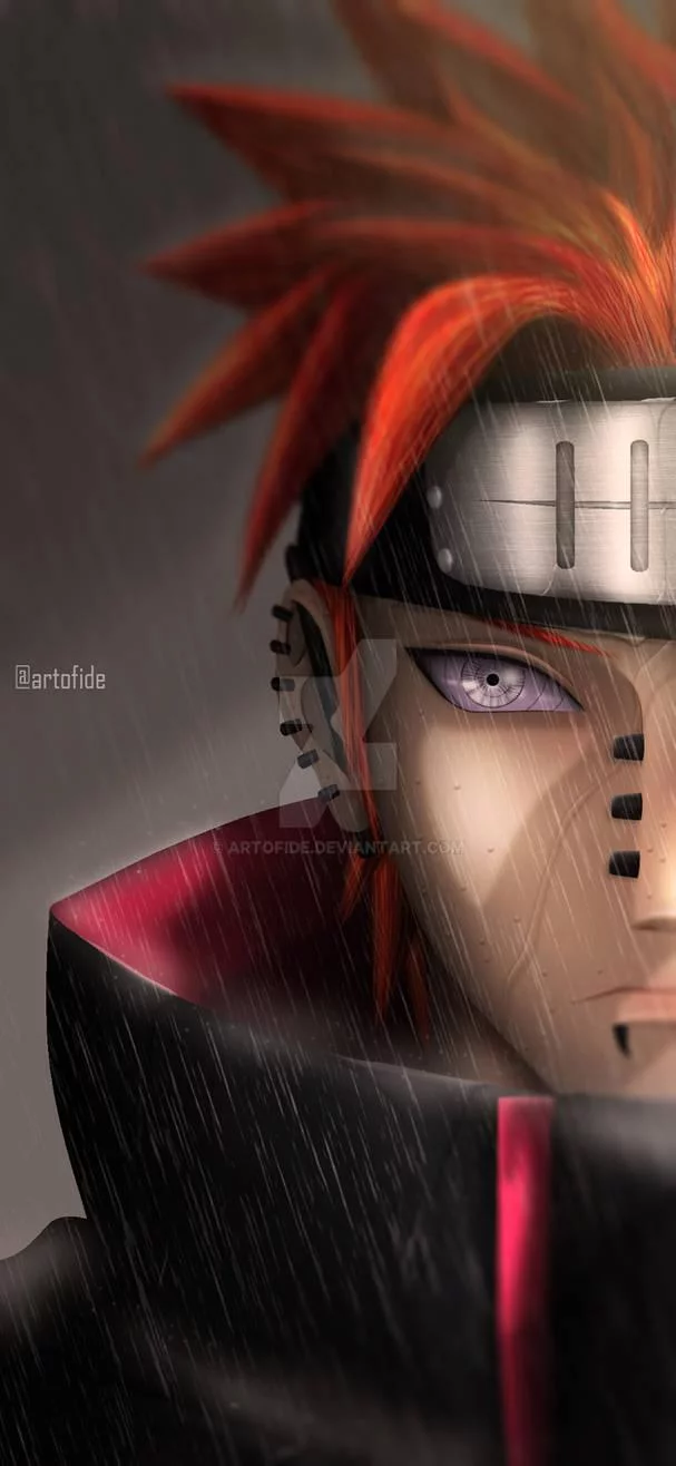 Free Download Wallpaper Pain Drawings Naruto Page 2066292 (607 x 1316)