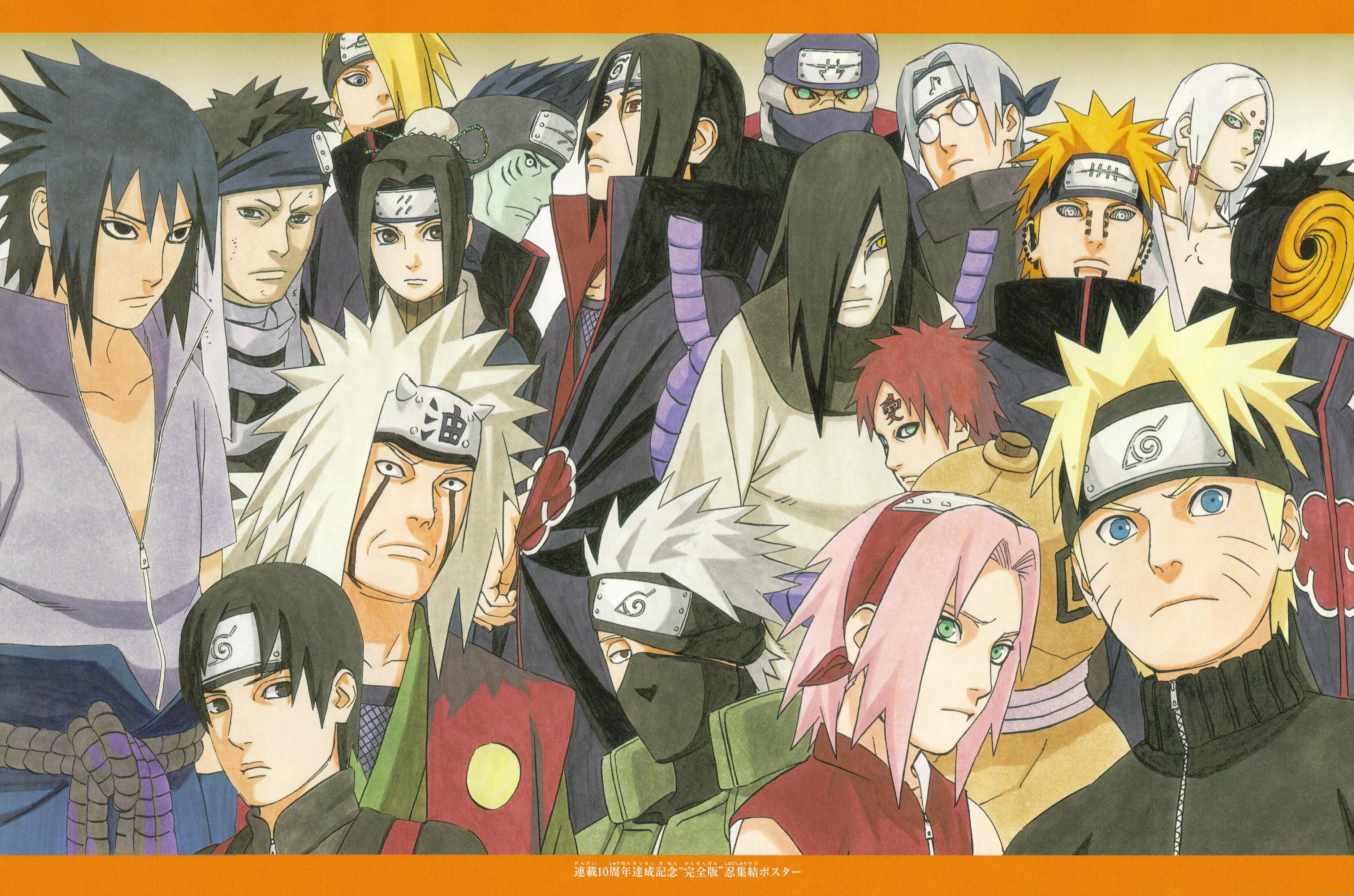 Free Download Wallpaper Naruto Masashi Kishimoto Page 2068420 (3748 x 2480)