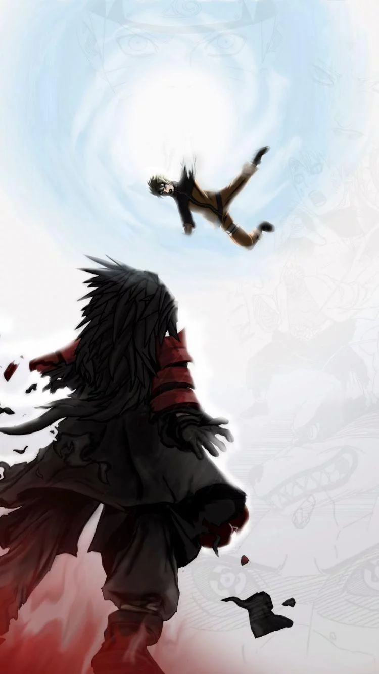 Free Download Wallpaper Naruto Vs Madara Bergerak Page 2068756 (750 x 1334)
