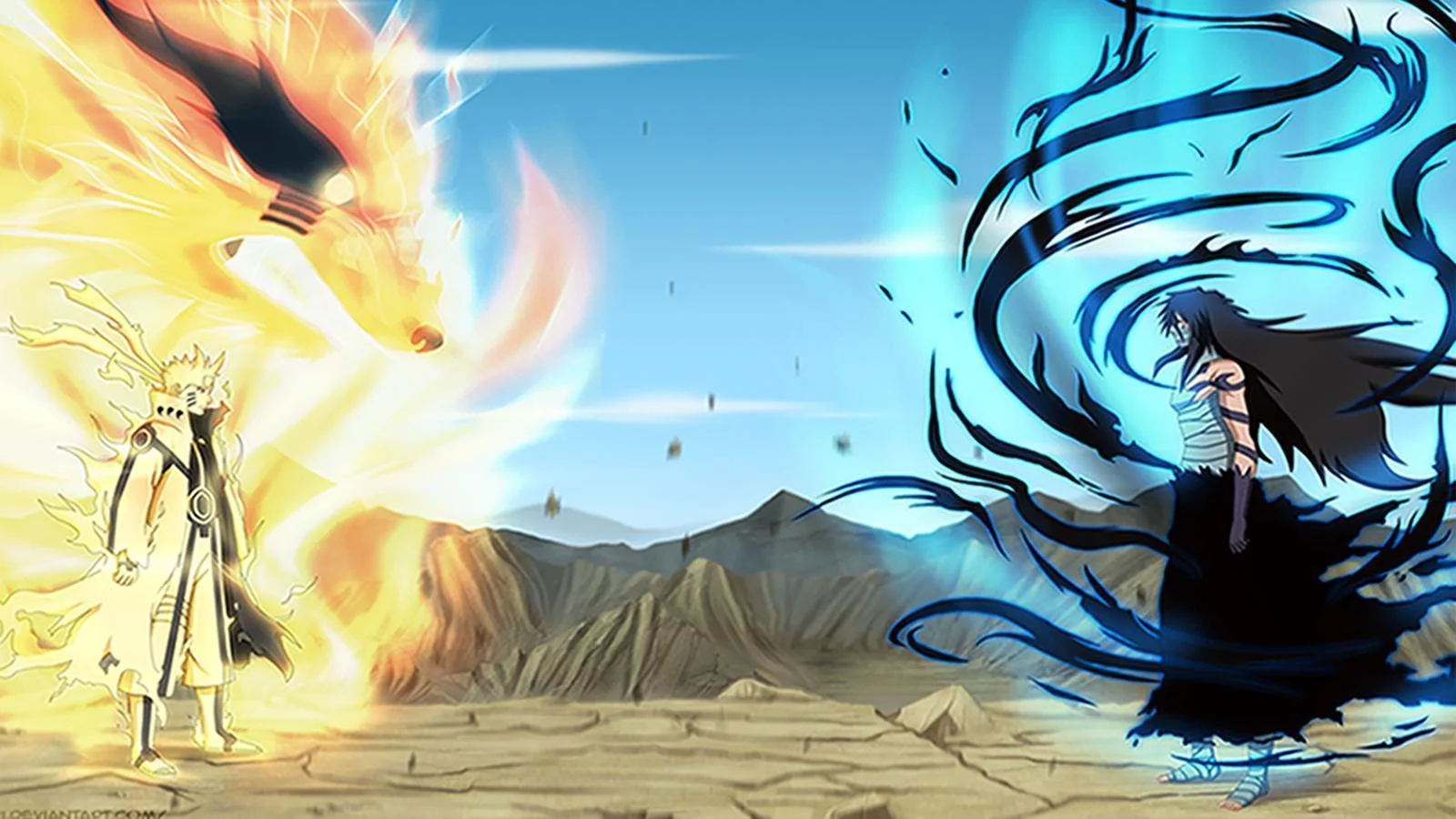 Free Download Wallpaper Naruto Vs Madara Bergerak Page 2068758 (1600 x 900)