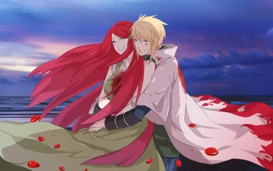 Free Download Wallpaper Naruto Minato Dan Kushina Page 2069626 (540 x 338)