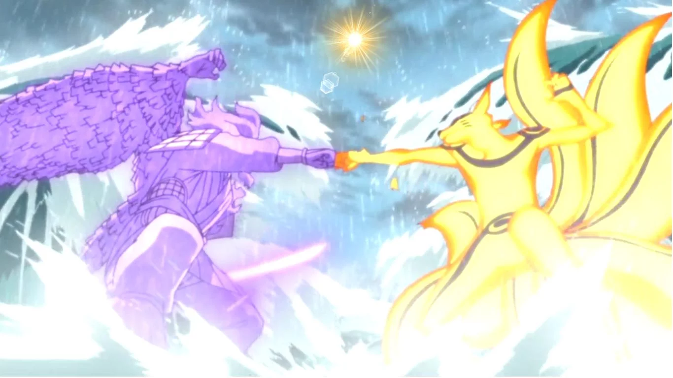 Free Download Naruto Kyuubi Mode Vs Sasuke Susanoo Wallpaper Page 210850 (1366 x 768)