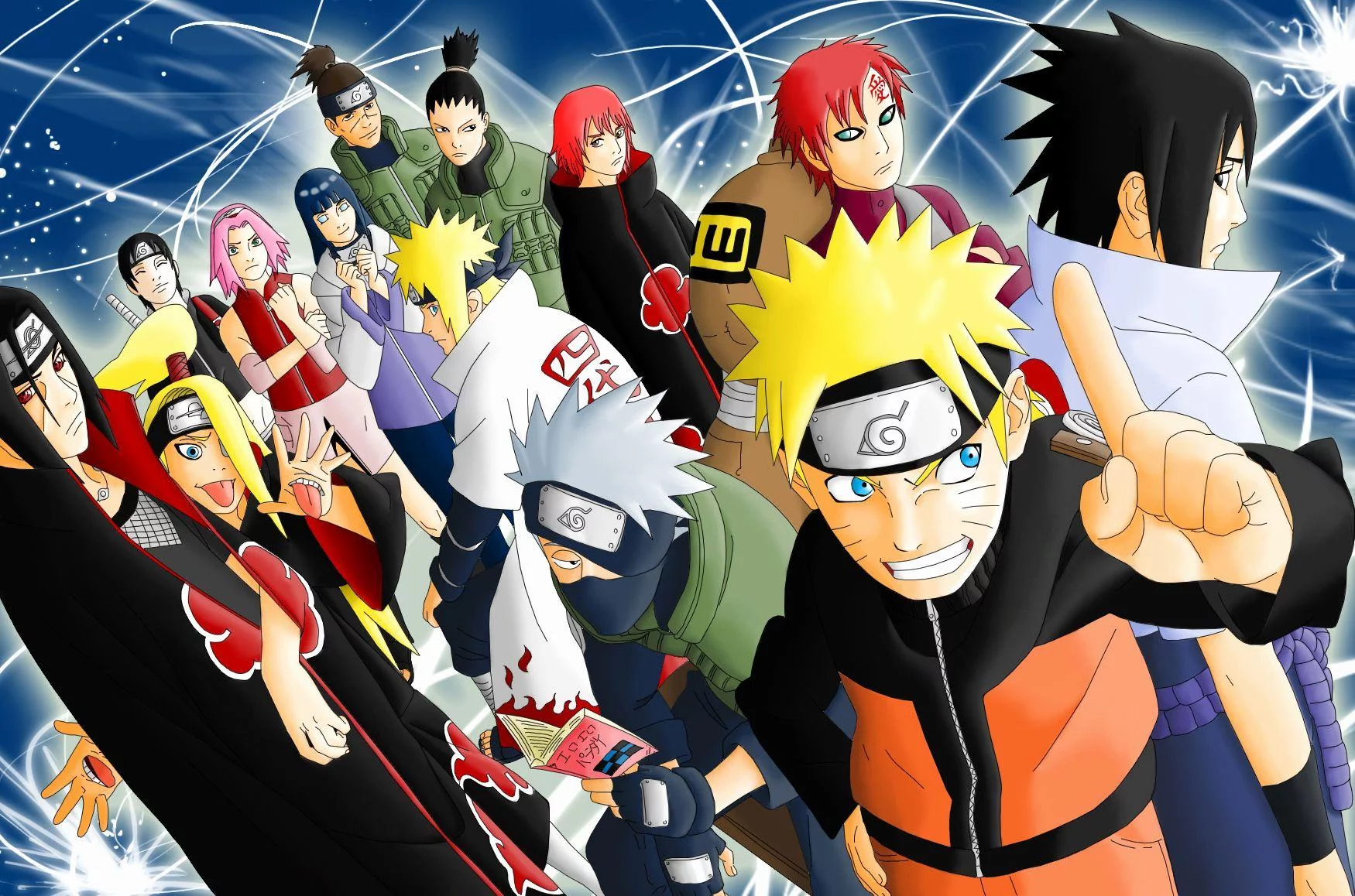 Free Download Naruto A Bunch Of Characters Wallpaper Page 21207 (1750 x 1158)