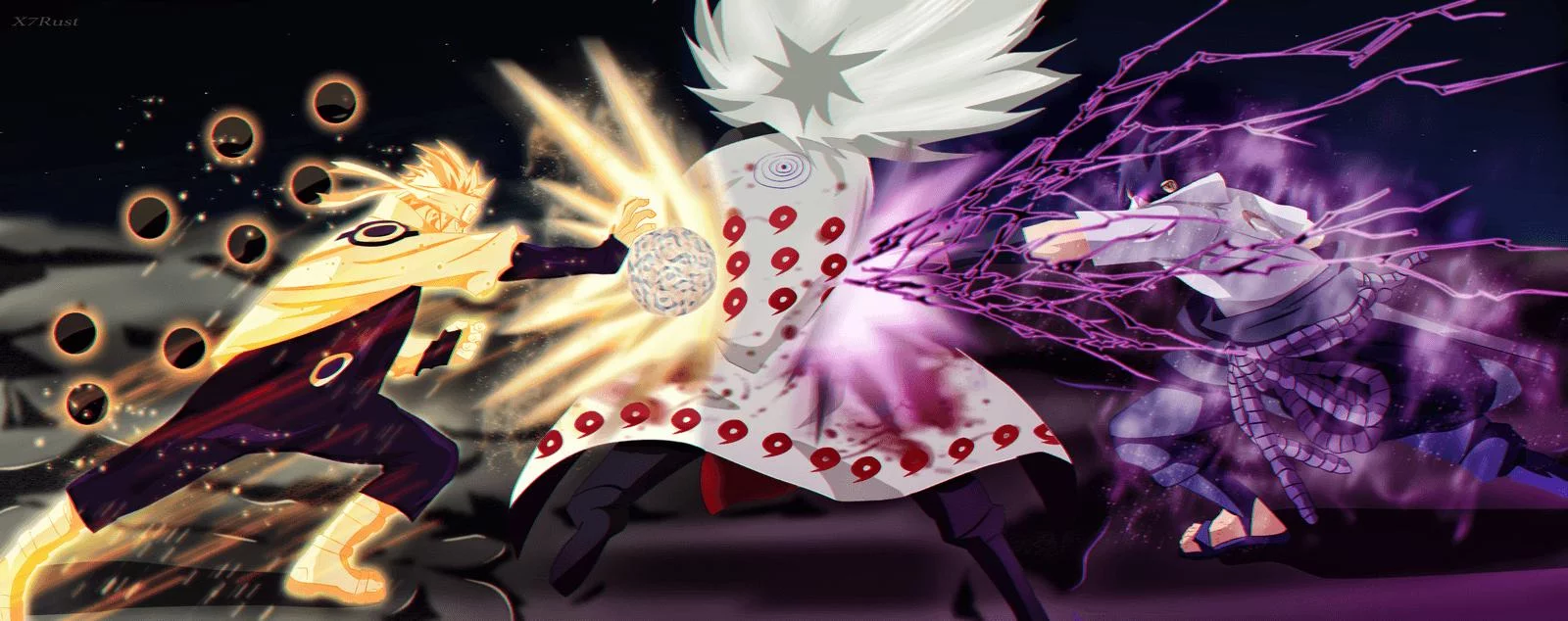Wallpapers Naruto Vs Madara Page 2123779 (1600 x 634)