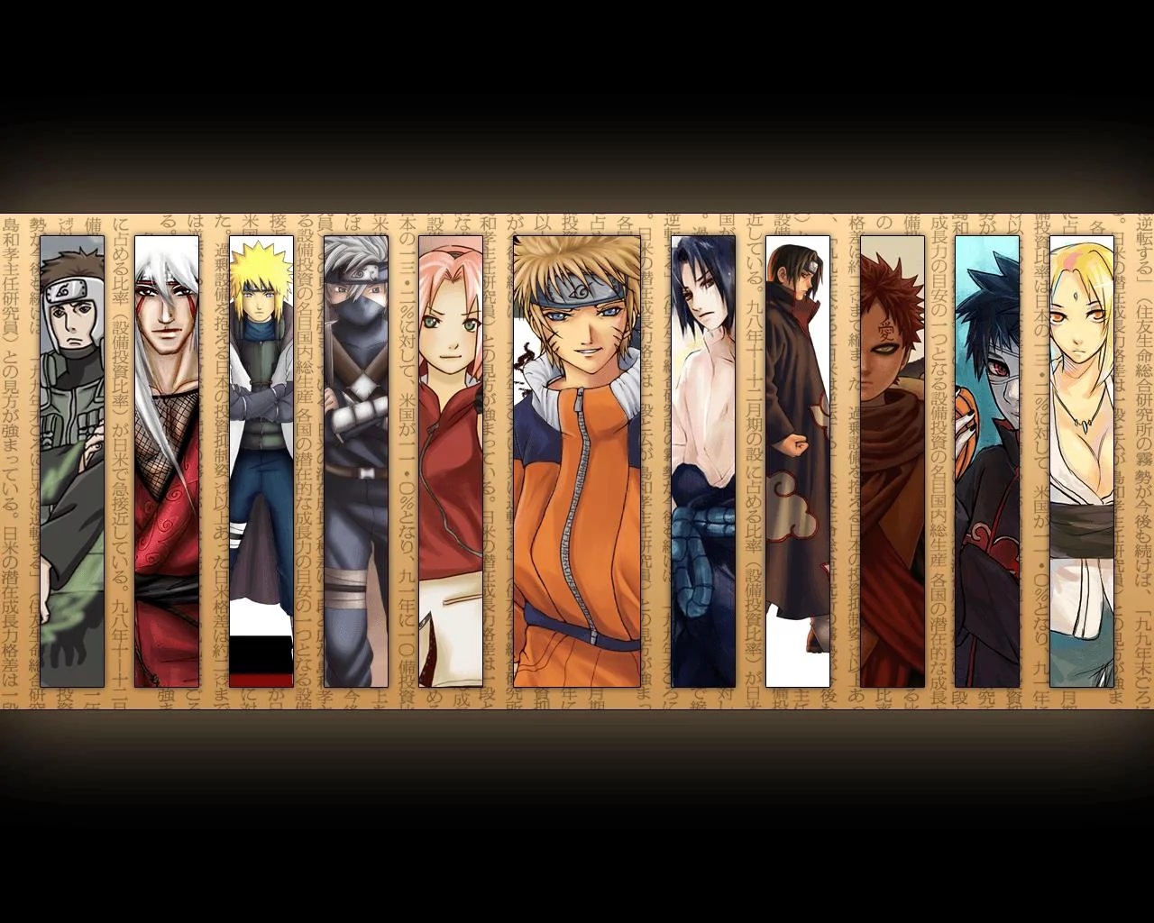 Free Download Naruto Shippuden All Characters Wallpaper Hd Page 21240 (1280 x 1024)
