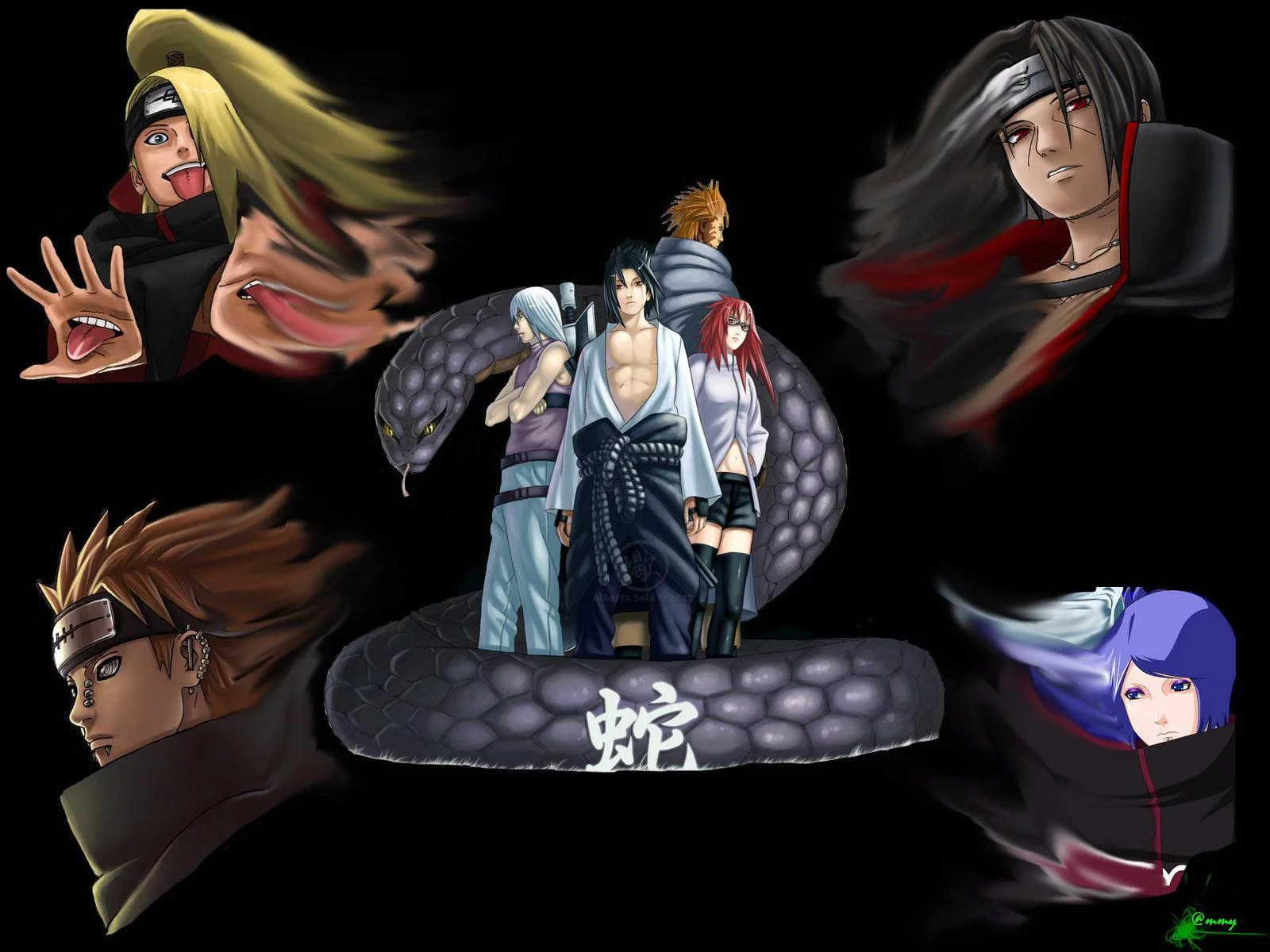 Free Download Naruto Sasuke Sakura Akatsuki Wallpaper Page 212466 (1600 x 1200)