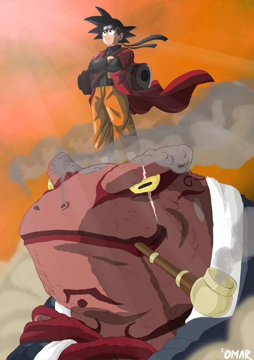 Free Download Dragon Ball And Naruto Crossover Wallpaper Page 213264 (835 x 1181)