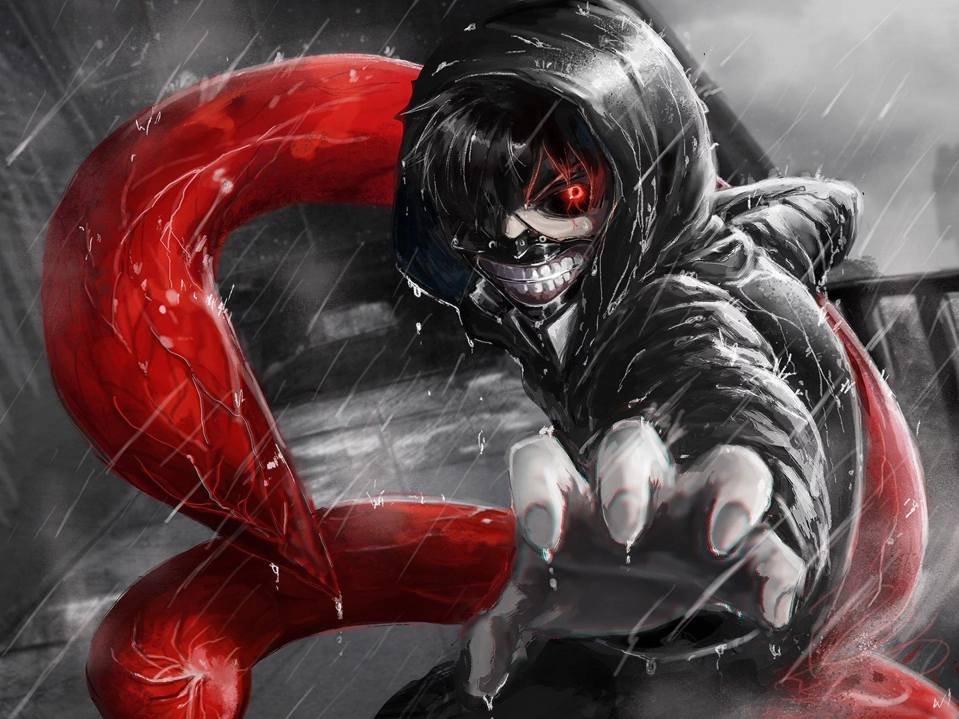 Free Download White And Red Naruto Wallpaper 1440p Page 2133501 (1920 x 1440)